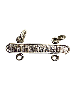 U.S. Marine Corps Pistol 4TH AWARD Requalification Bar