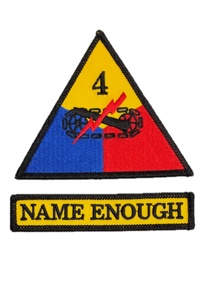 U.S. Army 4th Armored Division Patch