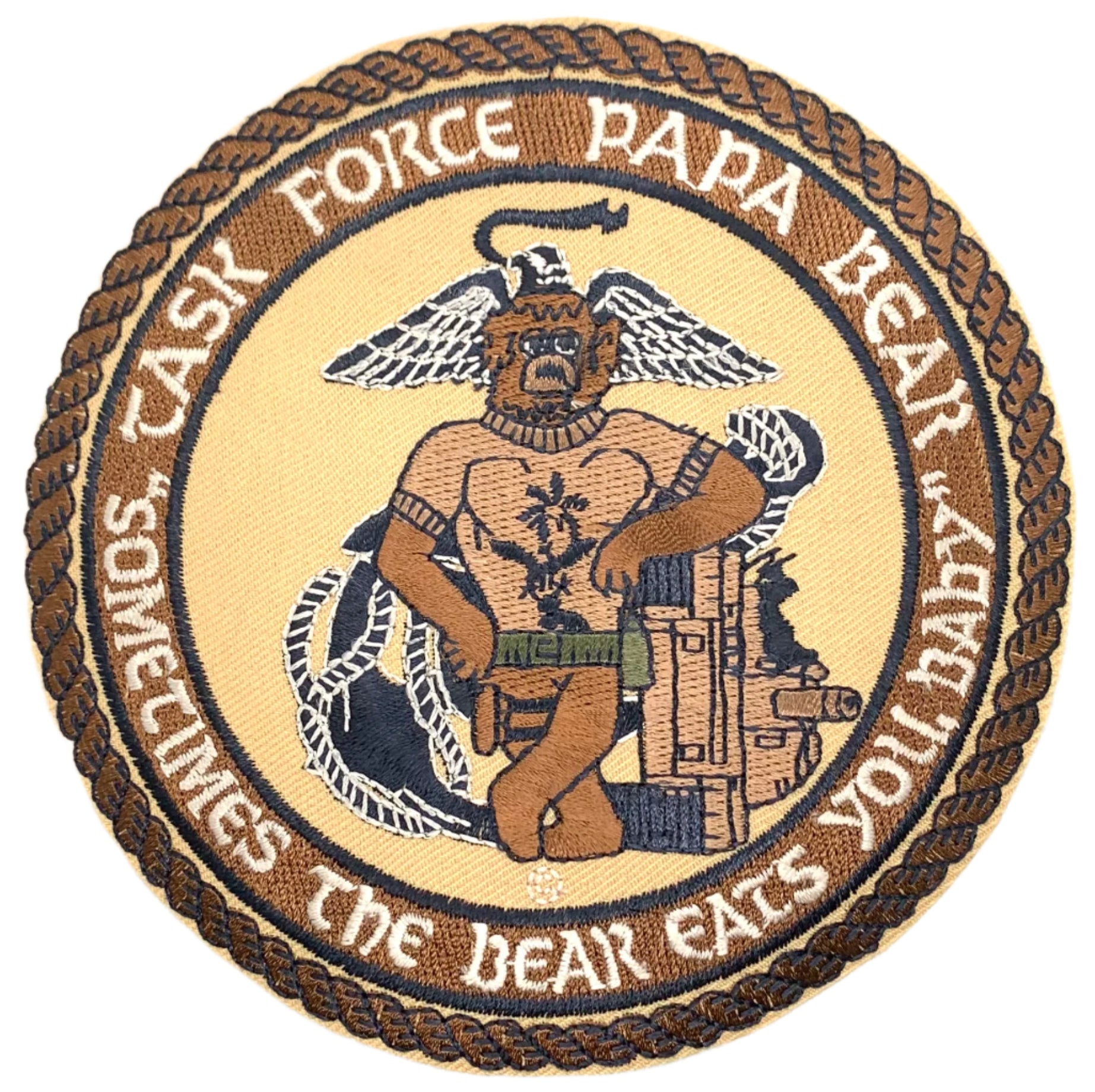 USMC Task Force Papa Bear Patch – GRANDPOPSARMYNAVY