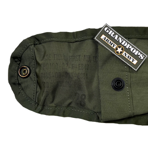 U.S. Military Original Olive Drab Nylon Compass/ First Aid Alice Pouch USA MADE