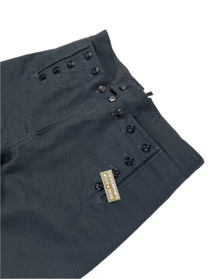 U.S. Navy Blue 13 Button Dress Trousers 100% Wool Cracker Jack Uniform Pants