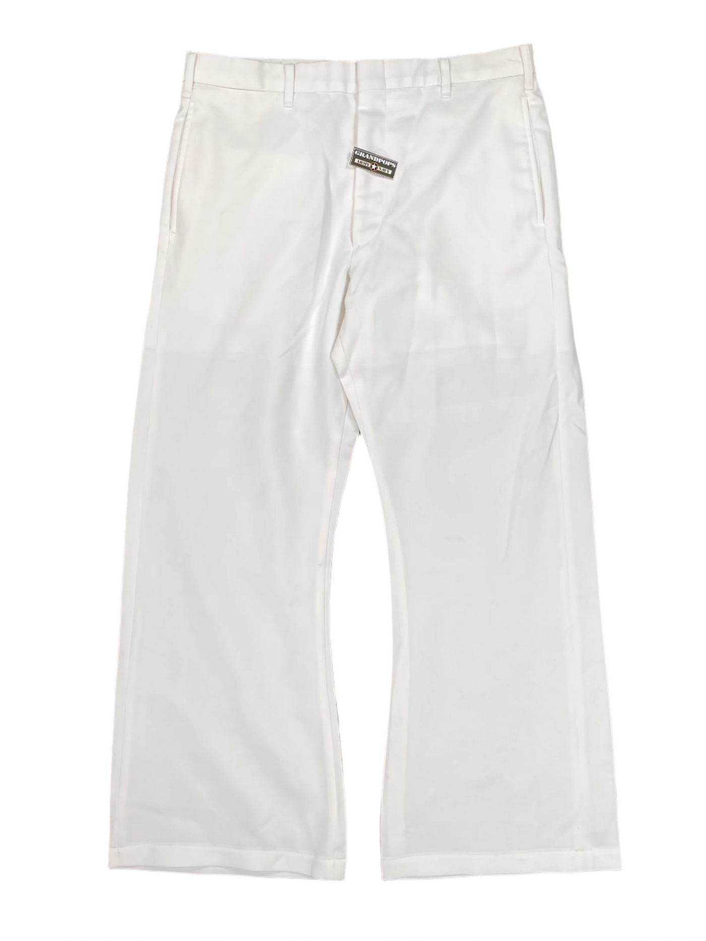 U.S. Navy Womens White Dress Trousers 100% Polyester Cracker Jack Uniform Pants 10MR U.S. Navy Womens White Dress Trousers 100% Polyester Cracker Jack Uniform Pants 10MR