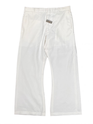 U.S. Navy White Dress Trousers 100% Polyester Cracker Jack Uniform Pants