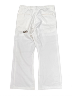 U.S. Navy Womens White Dress Trousers 100% Polyester Cracker Jack Uniform Pants