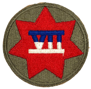 WW2 U.S. Army 7th Corps Patch