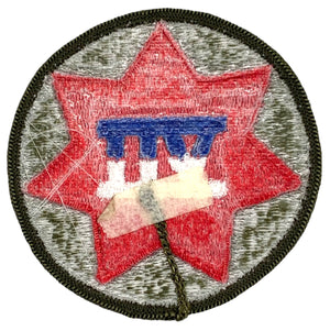 WW2 U.S. Army 7th Corps Patch