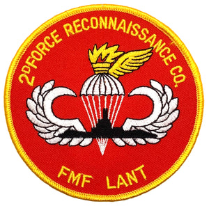 USMC 2nd Force Reconnaissance Company FMF LANT Patch