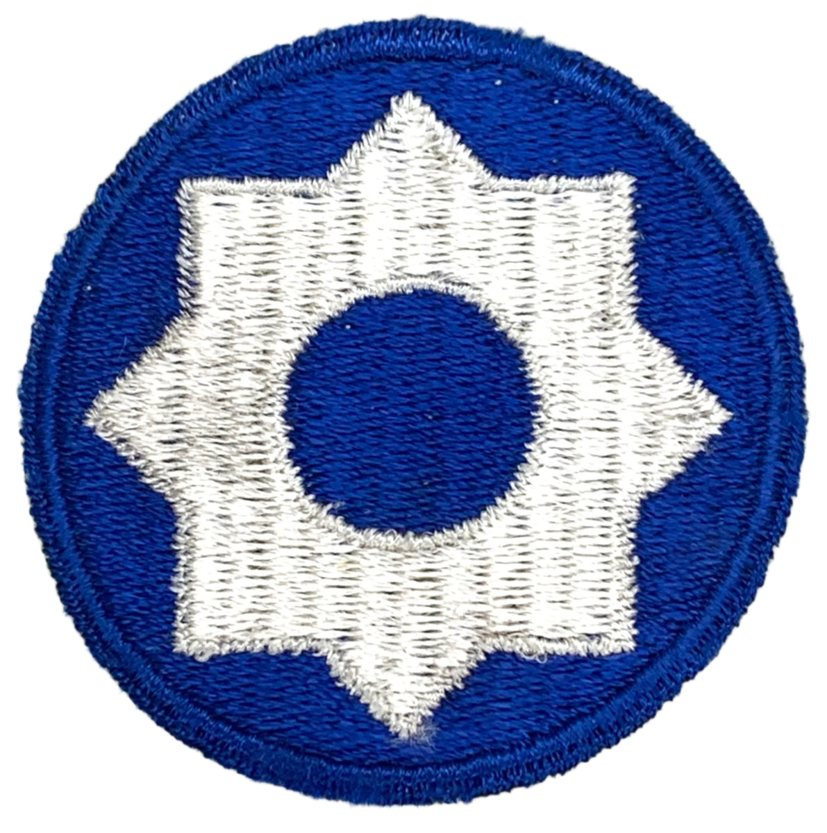 WW2 U.S. Army 8th Service Command Color Patch – GRANDPOPSARMYNAVY