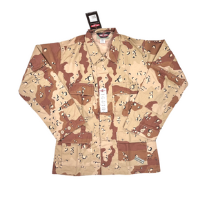 Tru-Spec 6-Color Chocolate Chip Camo Rip-Stop BDU Jacket