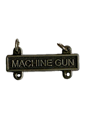 U.S. Army MACHINE GUN Qualification Bar
