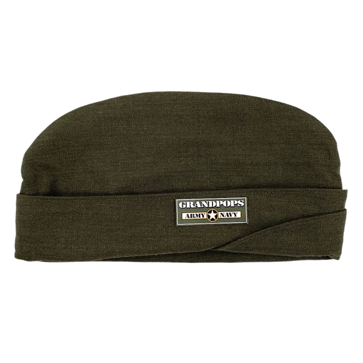 U.S. Marine Corps Green 2212 Poly/Wool Dress Uniform Garrison Cap GRANDPOPSARMYNAVY U.S. Marine Corps Green 2212 Poly/Wool Dress Uniform Garrison Cap GRANDPOPSARMYNAVY