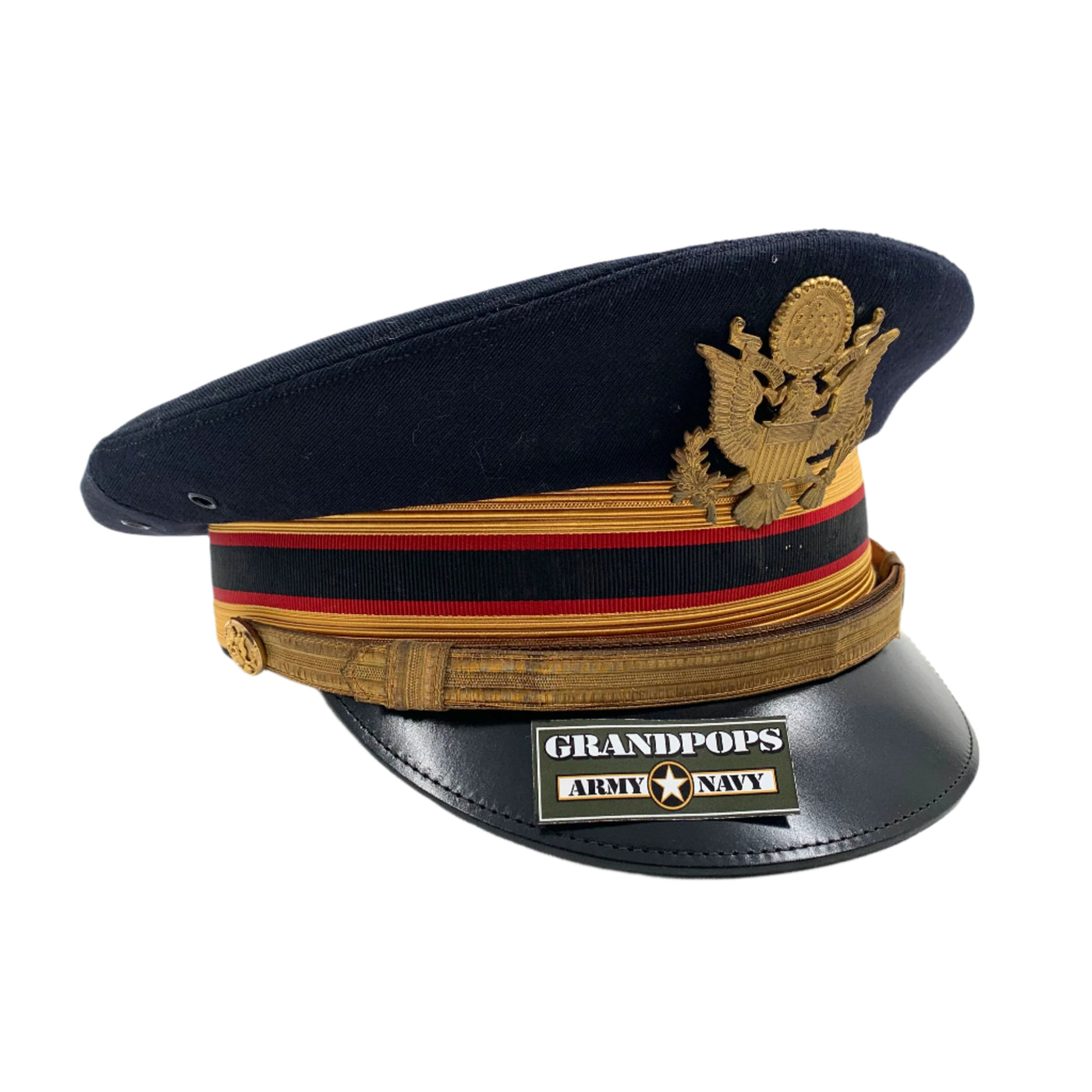 U.S. Vietnam War Era Army Adjutant General Service Dress Uniform Visor GRANDPOPSARMYNAVY U.S. Vietnam War Era Army Adjutant General Service Dress Uniform Visor GRANDPOPSARMYNAVY