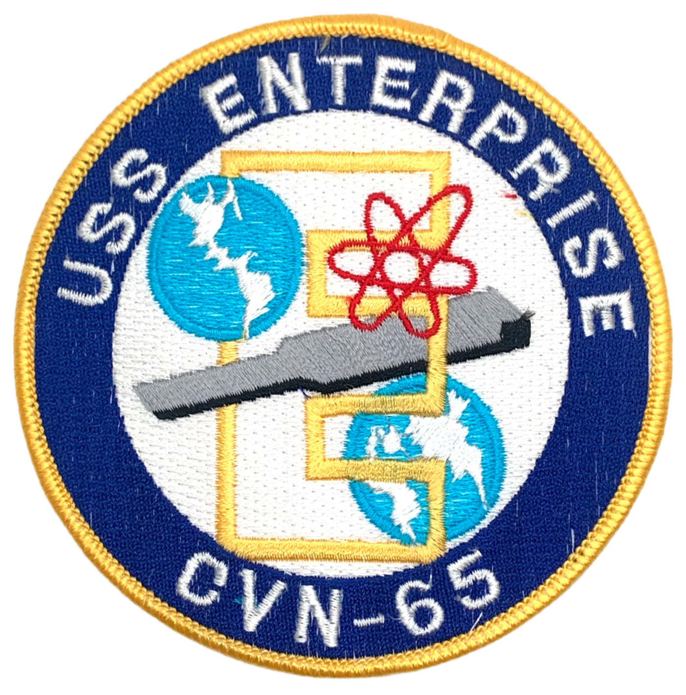 U.S. Navy USS Enterprise CVN-65 Patch – GRANDPOPSARMYNAVY