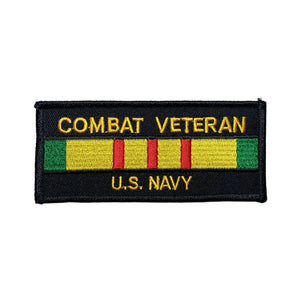 Vietnam War U.S. Navy Combat Veteran Patch