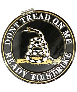 Don't Tread On Me Ready to Strike Gadsden Snake