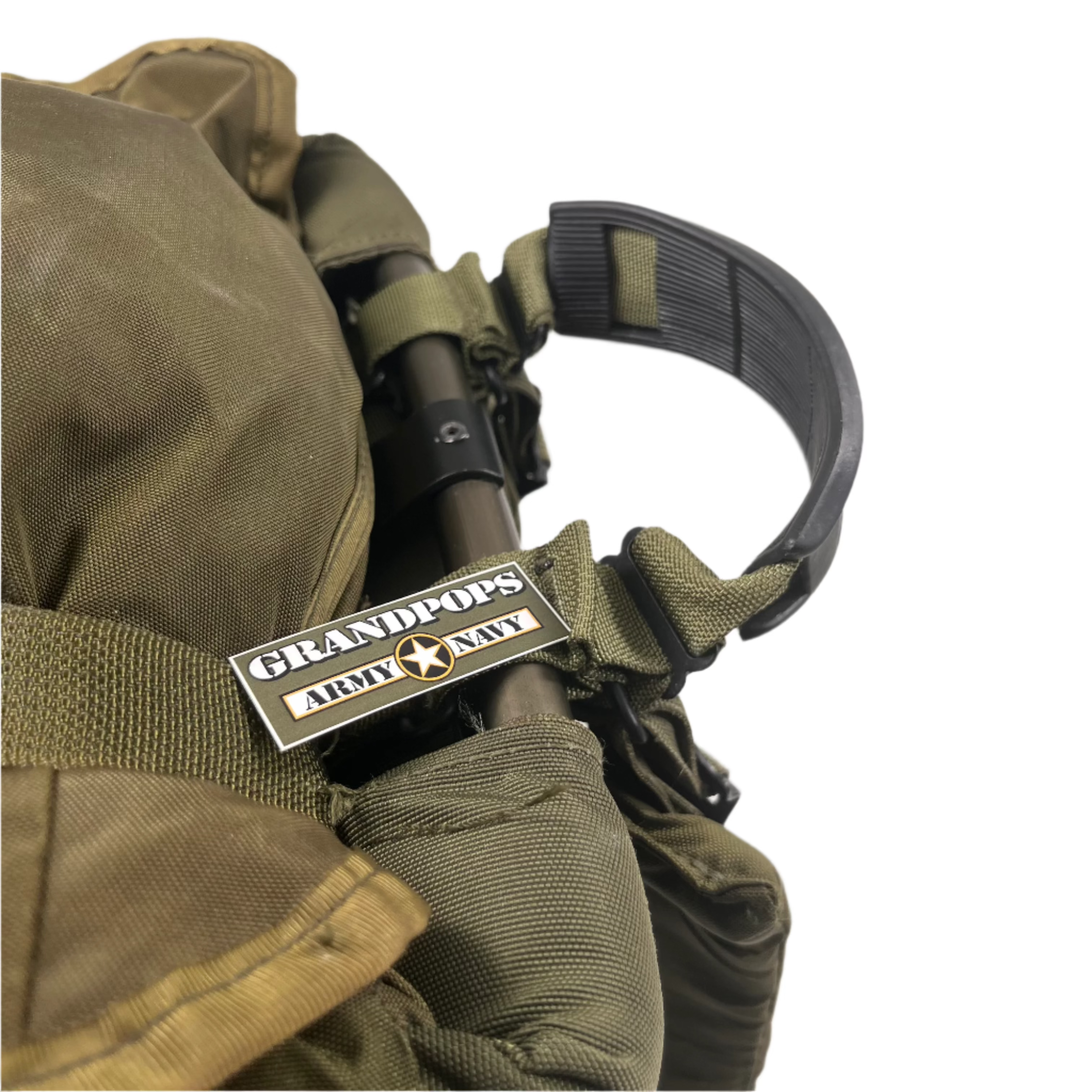POC アームガード、プラスチック OD Green ALICE Pack Frame Carry Handle - Rubber Pad Upgrade | USA