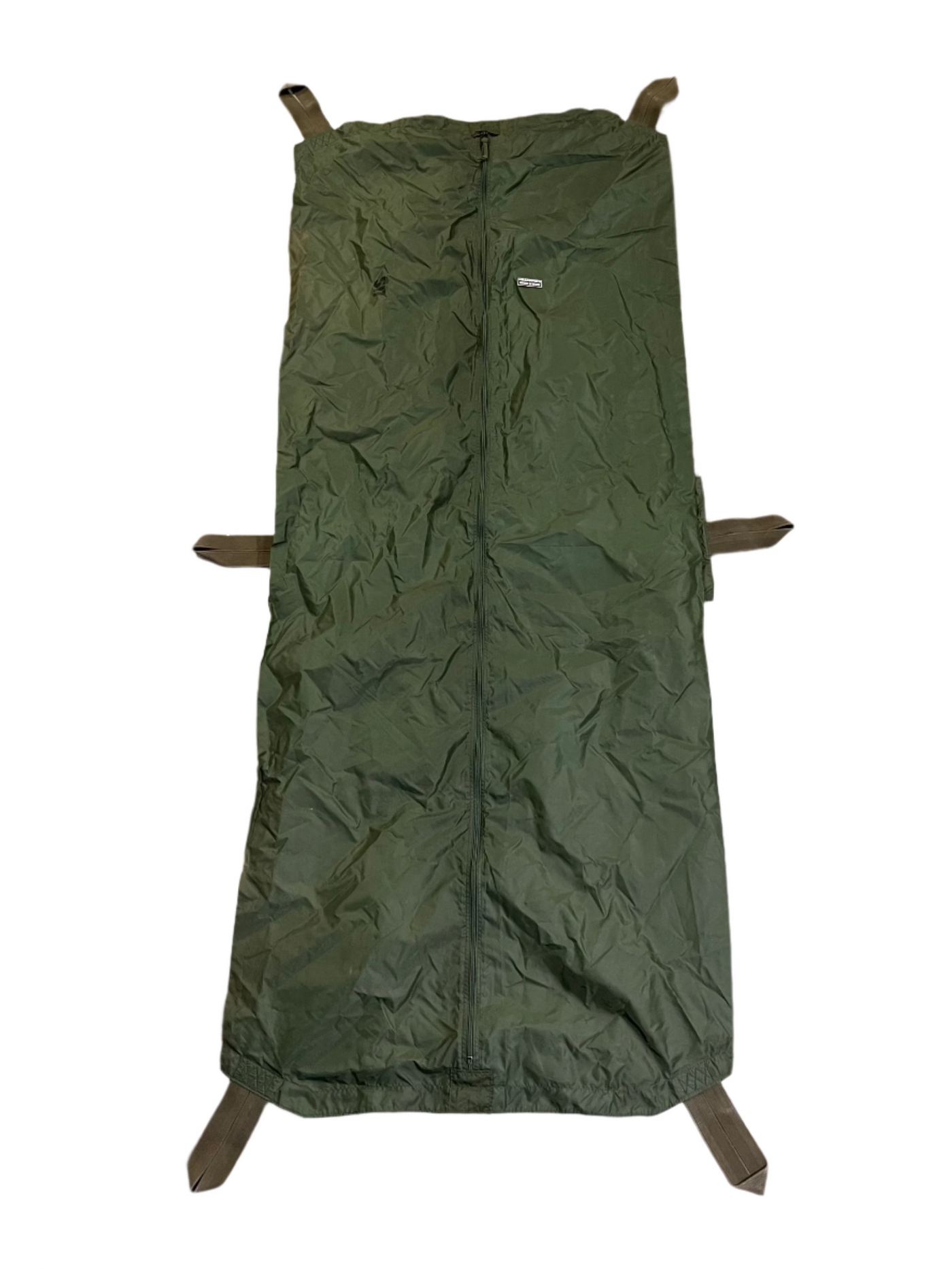 U.S. Military Cold War Era OD Green Nylon Human Remains Type 1 U.S. Military Cold War Era OD Green Nylon Human Remains Type 1