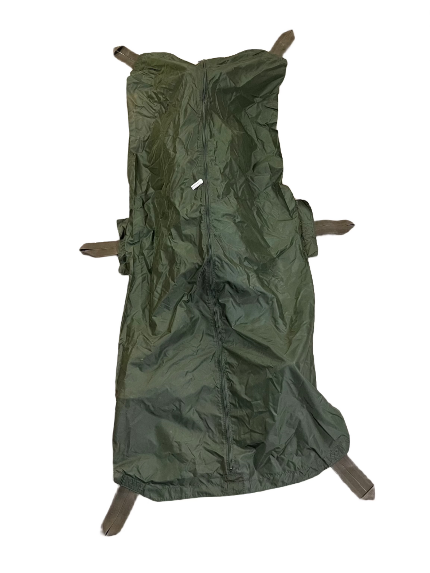 U.S. Military Cold War Era OD Green Nylon Human Remains Type 1 U.S. Military Cold War Era OD Green Nylon Human Remains Type 1