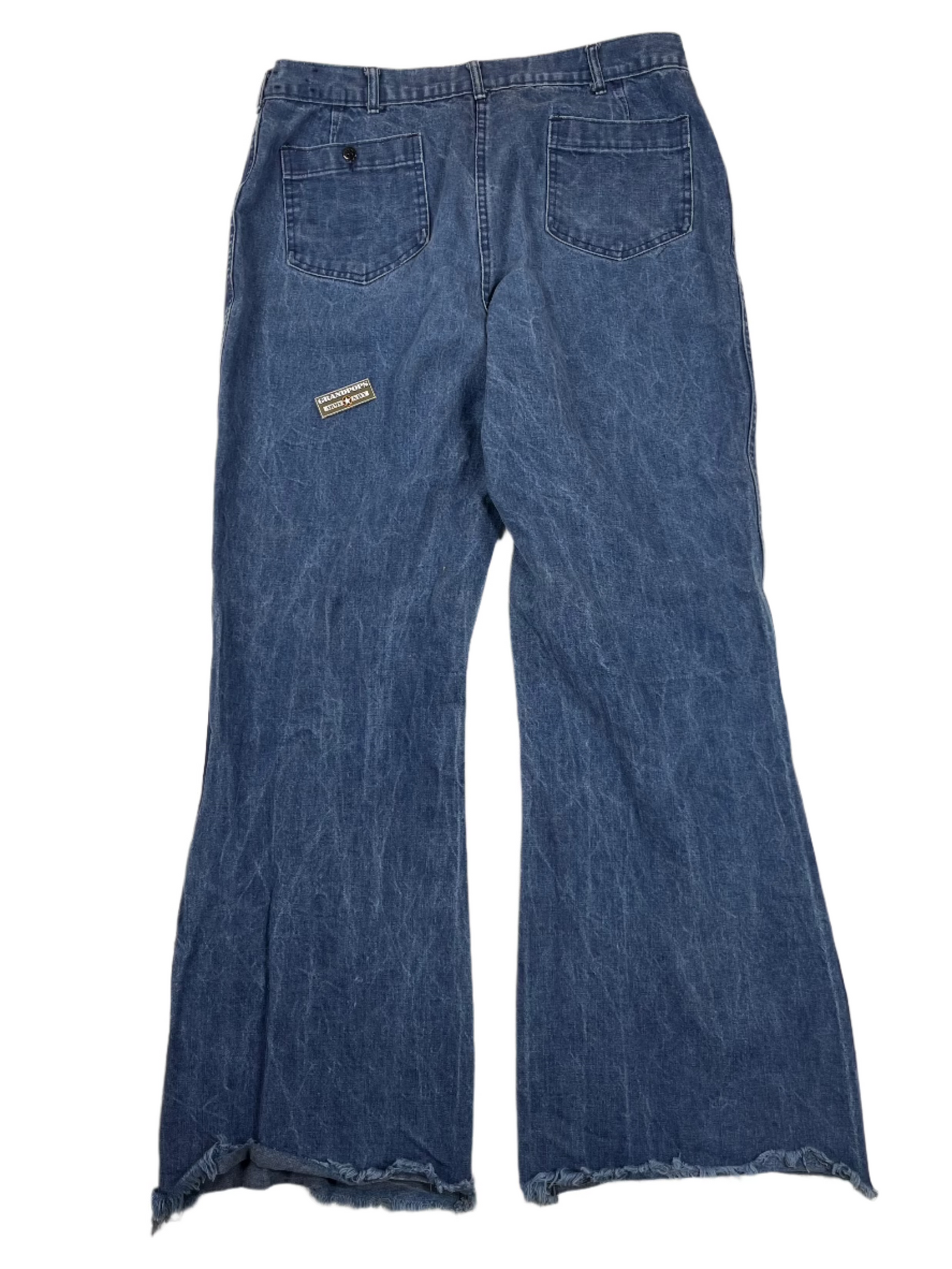 【週末セール】実物US NAVY Utility Trousers USA Orslow US Navy Utility Pants One Wash Denim - Made in Japan
