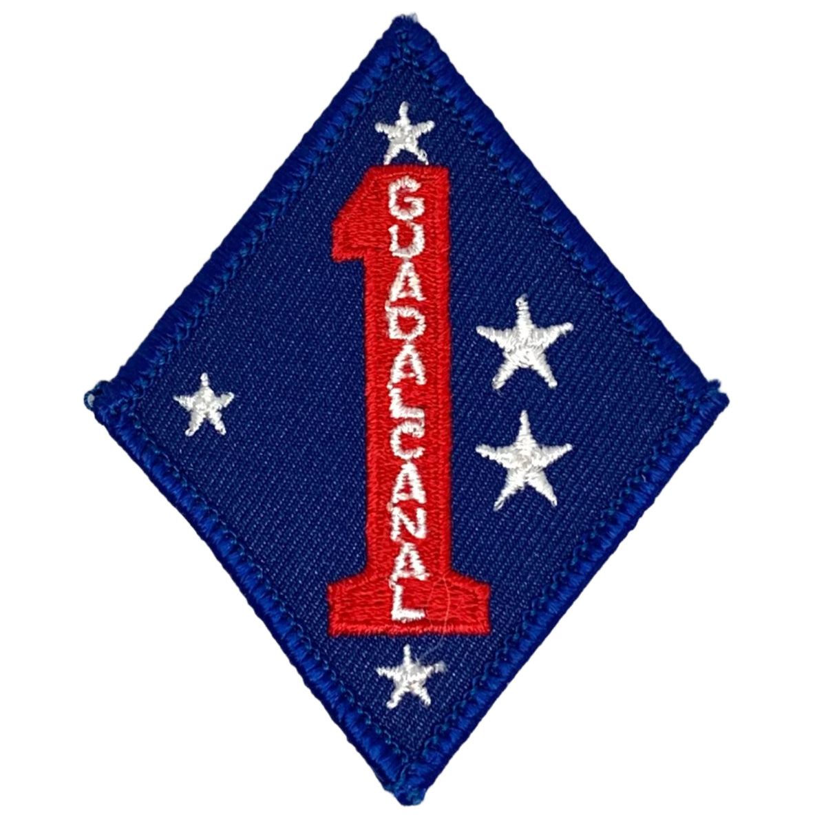 USMC 1st Marine Division Patch Repro – GRANDPOPSARMYNAVY