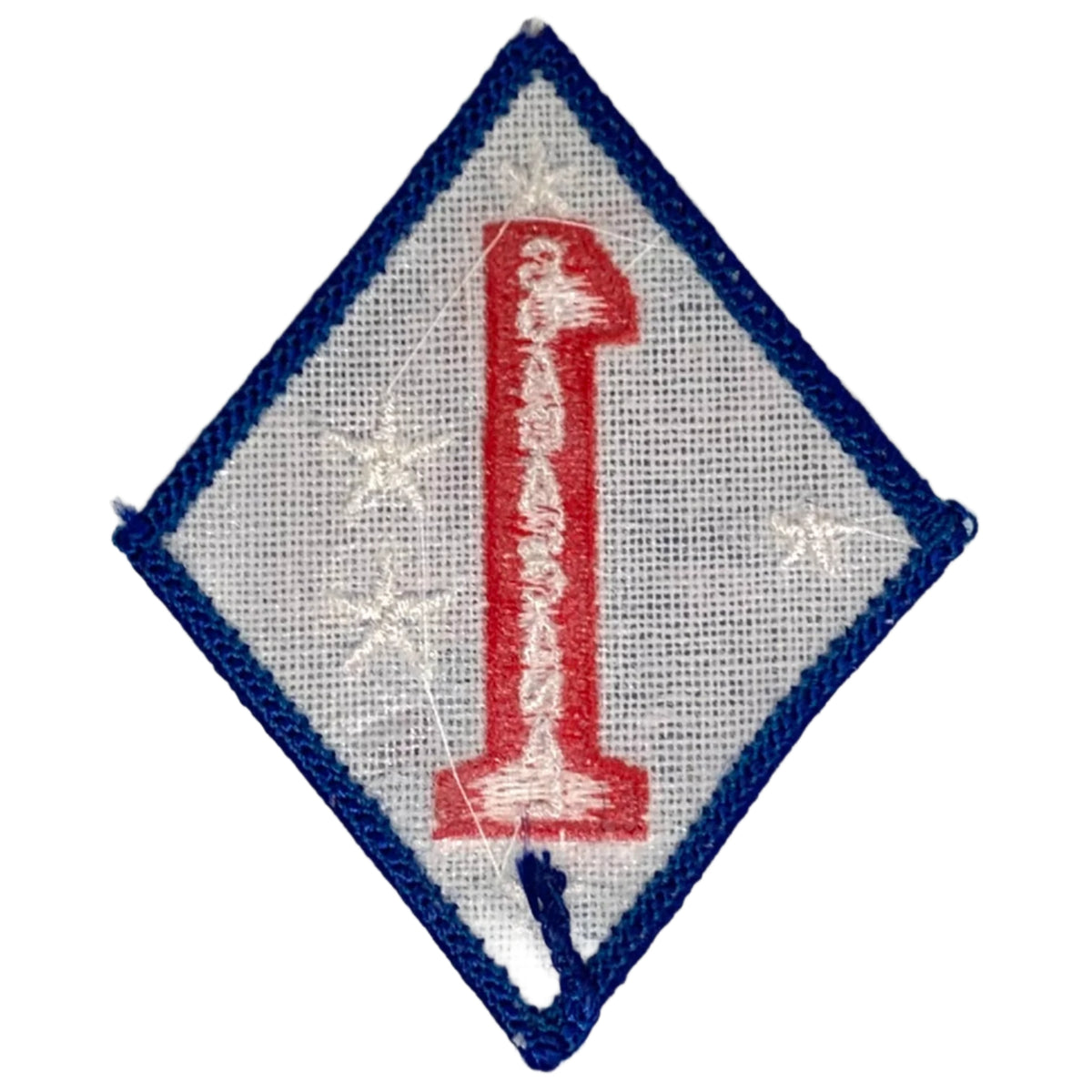 USMC 1st Marine Division Patch Repro – GRANDPOPSARMYNAVY
