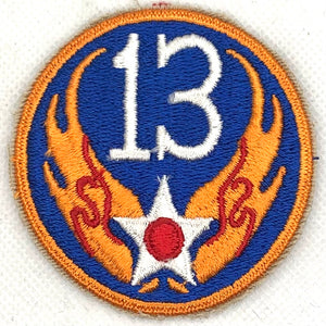 U.S. WW2 Army Air Force 13th Air Force Patch