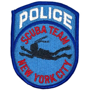 NYPD Scuba Team Patch