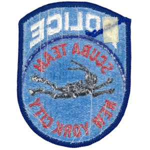 NYPD Scuba Team Patch