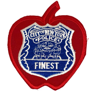 City of New York Police Finest Big Apple Patch