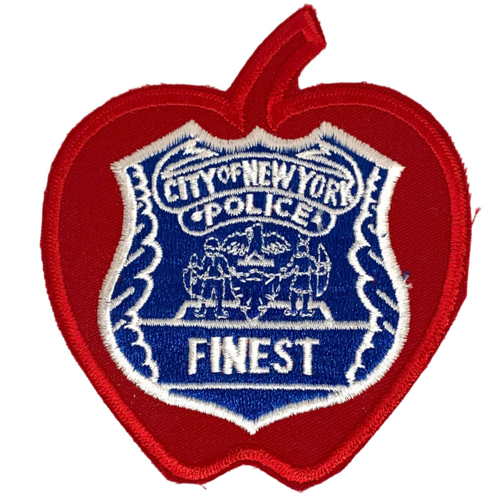 City of New York Police Finest Big Apple Patch