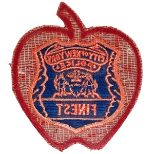 City of New York Police Finest Big Apple Patch