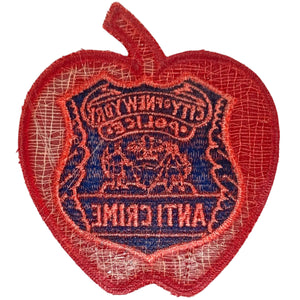 City of New York Police Anti Crime Big Apple Patch