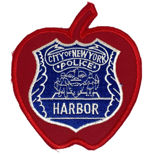 City of New York Police Harbor Big Apple Patch