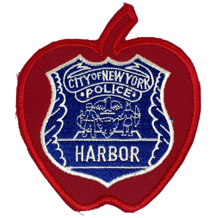 City of New York Police Harbor Big Apple Patch