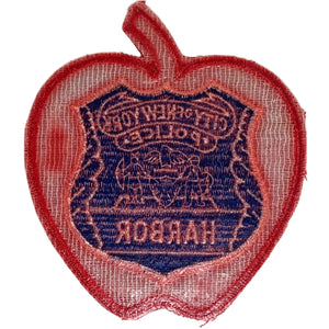 City of New York Police Harbor Big Apple Patch