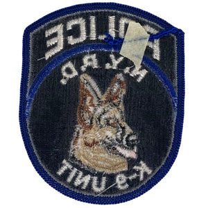 NYPD K-9 Unit Patch