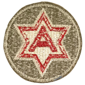U.S. WW2 Army 6th Army Patch