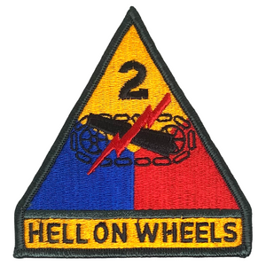 U.S. Army 2nd Armored Division Patch