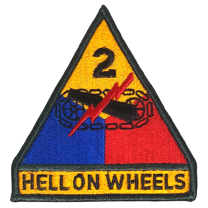U.S. Army 2nd Armored Division Patch