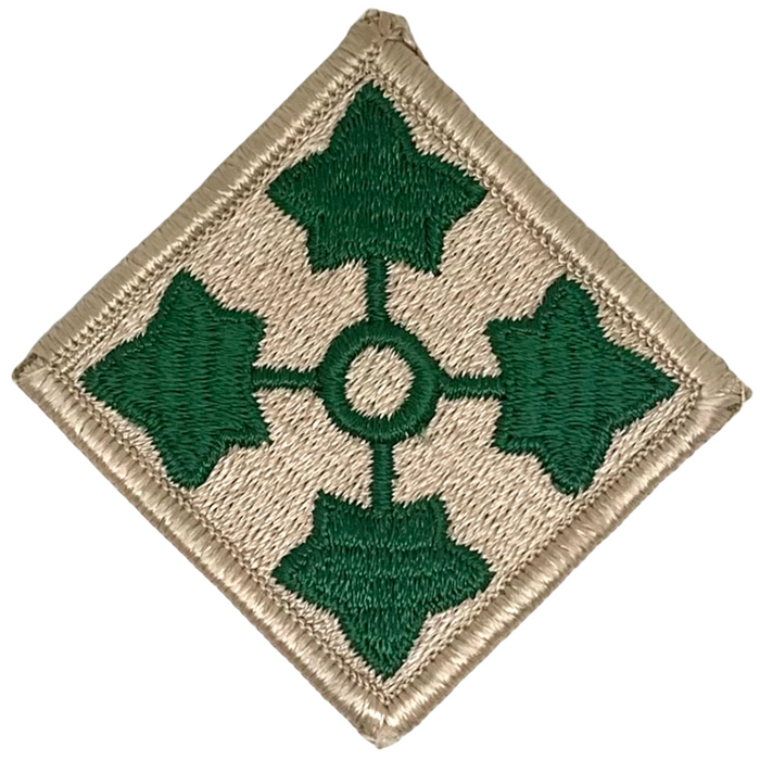 U.S. Vietnam War-Era Army 4th Infantry Division Patch