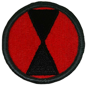 U.S. Vietnam War-Era Army 7th Infantry Division Patch