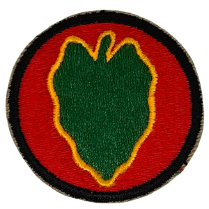 U.S. WW2 Army 24th Infantry Division Patch