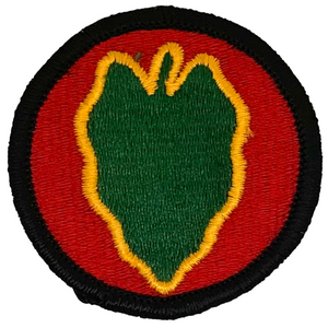 U.S. Vietnam War-Era Army 24th Infantry Division Patch