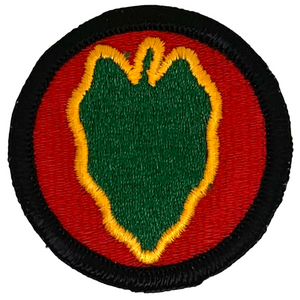 U.S. Vietnam War-Era Army 24th Infantry Division Patch