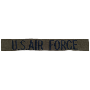 U.S. AIR FORCE TAPE SUBDUED REGULATION BRANCH PATCH SEW-ON USA MADE