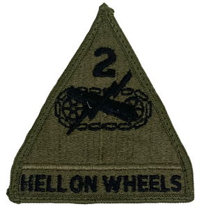 U.S. Army 2nd Armored Division Patch
