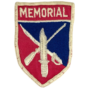 U.S. Army JROTC/ROTC Program Memorial High School Patch