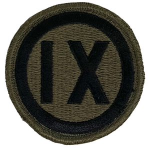 U.S. Army Vietnam War Era 9th Corps Patch