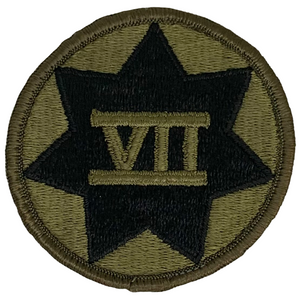 U.S. Army Vietnam War Era 7th Corps Patch