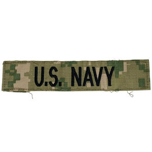 U.S. NAVY TAPE NWU-3 REGULATION BRANCH PATCH SEW-ON